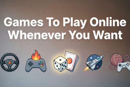 Games To Play Online Whenever You Want